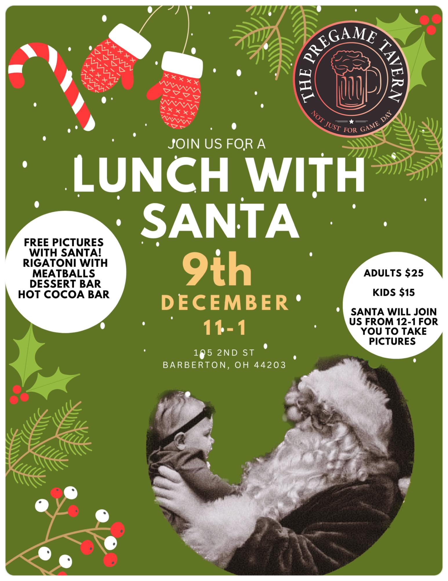 Lunch with Santa Ad